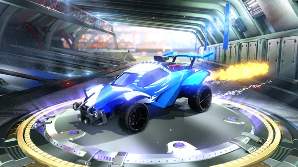 A Rocket League car design from Gelu4k