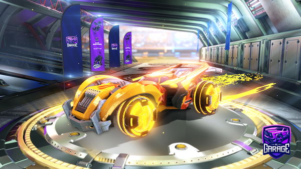 A Rocket League car design from TheRedMaRK