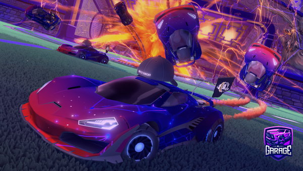 A Rocket League car design from Sirlanceathxt