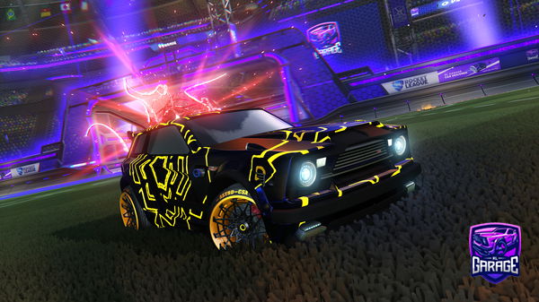 A Rocket League car design from TTrl