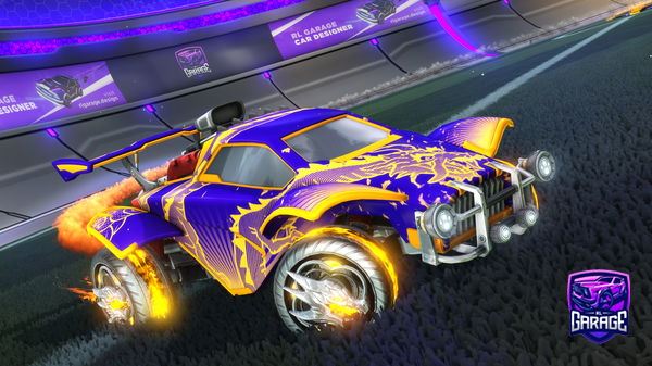 A Rocket League car design from Dane-amite9715