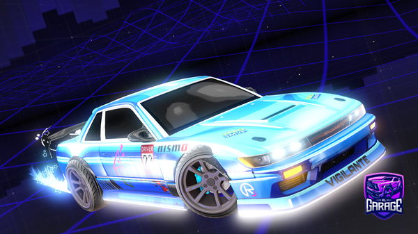 A Rocket League car design from M1Ju