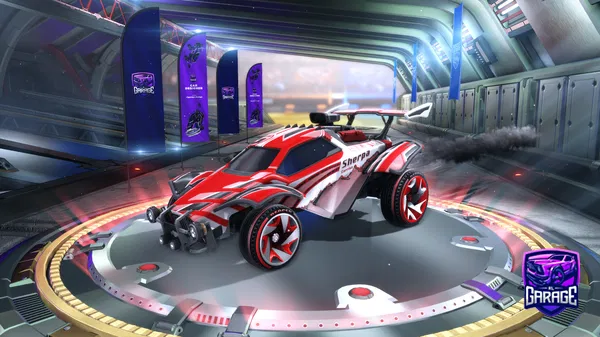 A Rocket League car design from Impxlsy