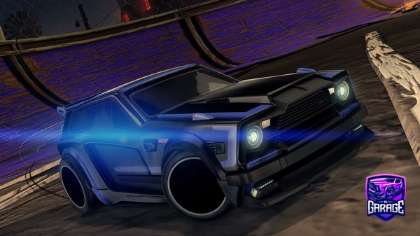 A Rocket League car design from da_bu01