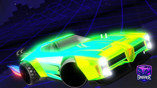 A Rocket League car design from Goatedonswitch