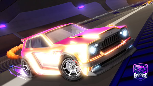 A Rocket League car design from white-242