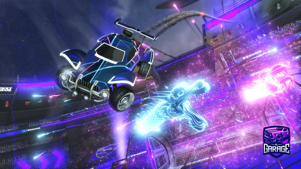 A Rocket League car design from drkxuv