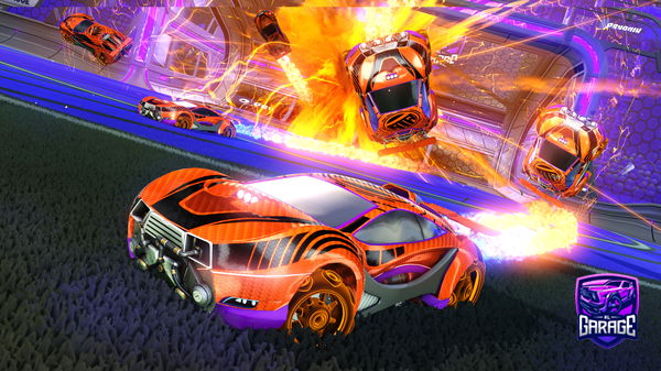 A Rocket League car design from TollBoi