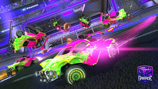 A Rocket League car design from Hxllxw