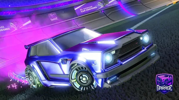 A Rocket League car design from chumpiscool