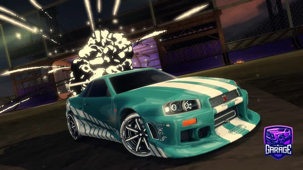 A Rocket League car design from ChiliPlayer173