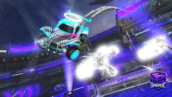 A Rocket League car design from Bradyhuntererer
