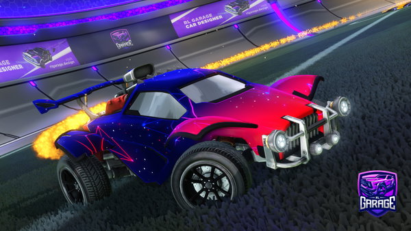 A Rocket League car design from Mando05