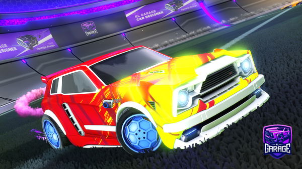 A Rocket League car design from cills-_-