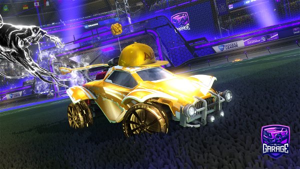 A Rocket League car design from Yassinetoppro