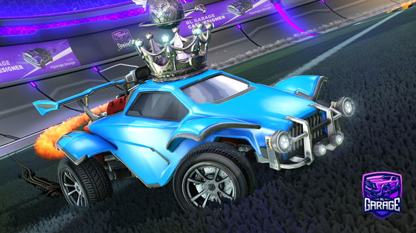 A Rocket League car design from ZyroeKy