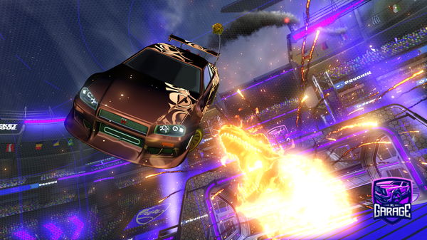 A Rocket League car design from Popluxs