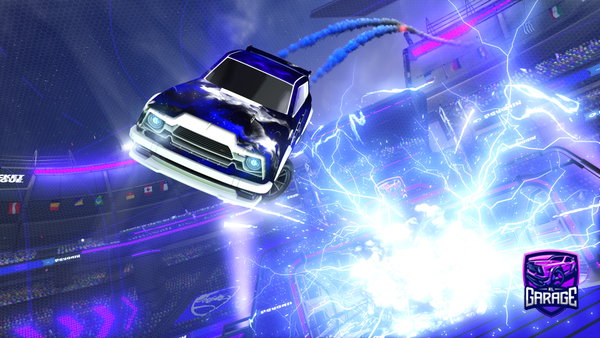 A Rocket League car design from Shining_Nico