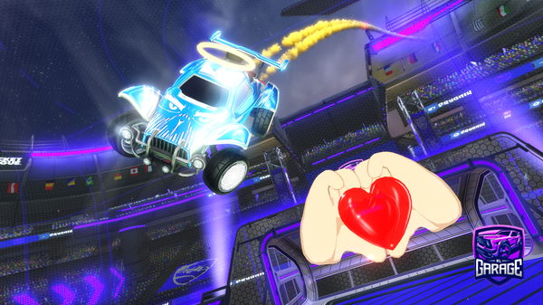 A Rocket League car design from KrsnElite