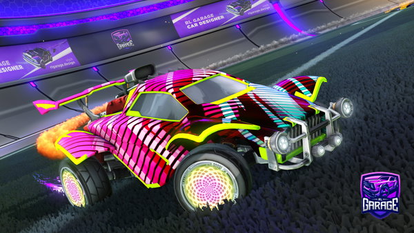 A Rocket League car design from TRIT_EX