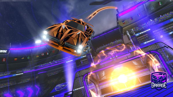 A Rocket League car design from Not_ianto