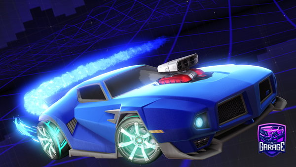 A Rocket League car design from RokiToncOMG