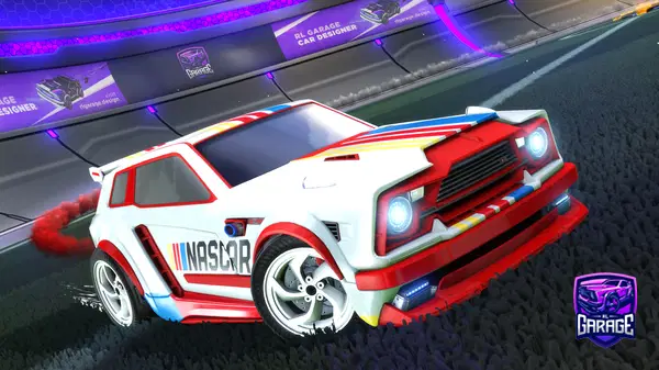 A Rocket League car design from qejuva