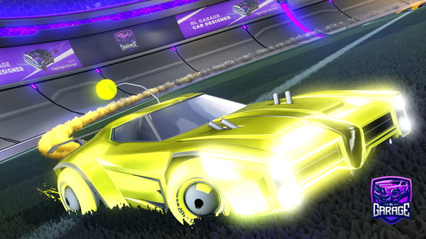 A Rocket League car design from Nugget_Monke