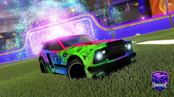 A Rocket League car design from Mati1425