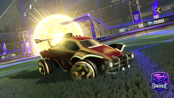 A Rocket League car design from Solo123