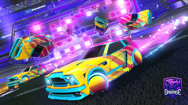 A Rocket League car design from Sniixne