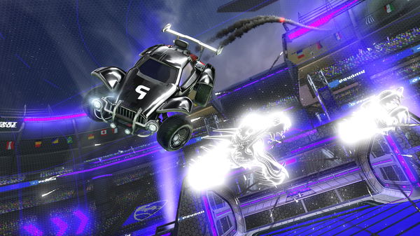 A Rocket League car design from Rasprii