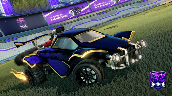 A Rocket League car design from rubymedal254925