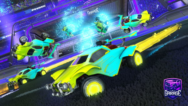 A Rocket League car design from BindingG