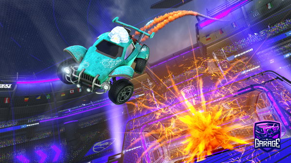 A Rocket League car design from luffyspro_972