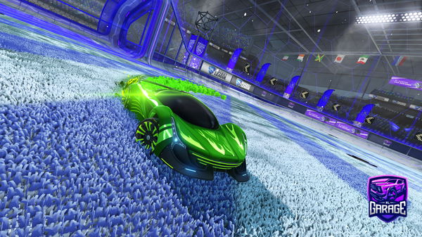 A Rocket League car design from DJ_Respect_
