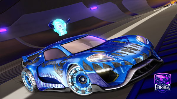 A Rocket League car design from abspielen
