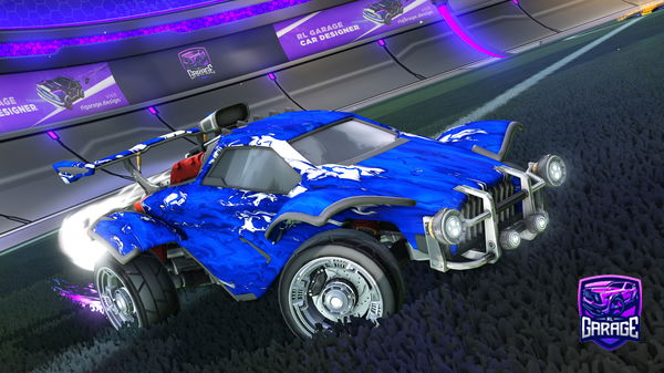 A Rocket League car design from HDW099