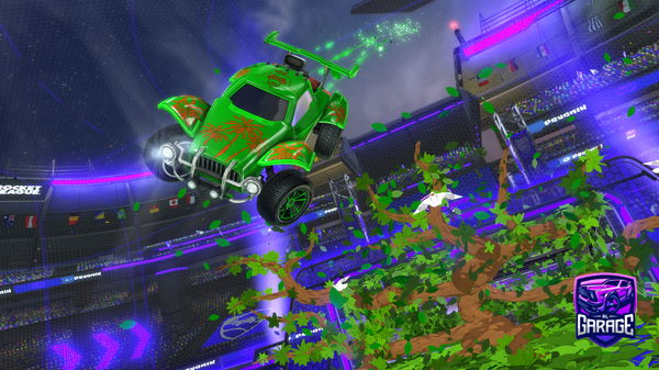 A Rocket League car design from papamafiasa