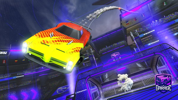 A Rocket League car design from mtbollieykyk