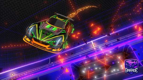 A Rocket League car design from irosario78