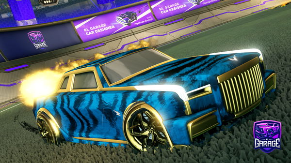 A Rocket League car design from megalomars