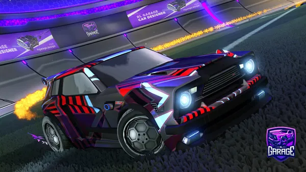 A Rocket League car design from Eli_30curry