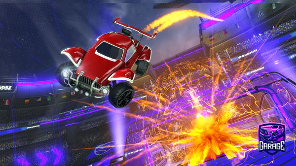 A Rocket League car design from YT_WOLLEY78