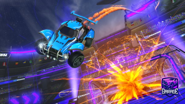 A Rocket League car design from O_zyk