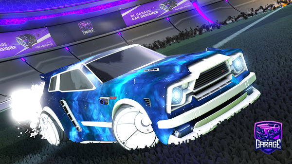 A Rocket League car design from brucedarkspoon