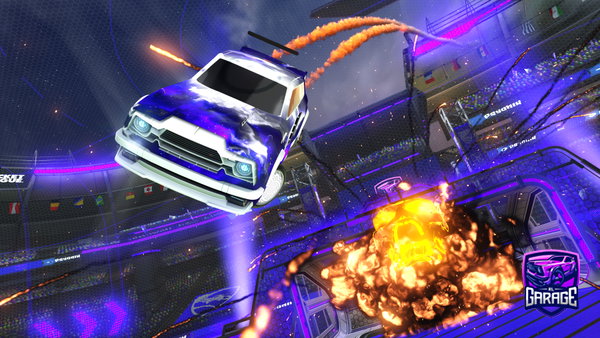 A Rocket League car design from H3R0_03