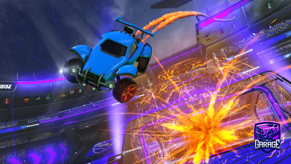 A Rocket League car design from TakumixKing