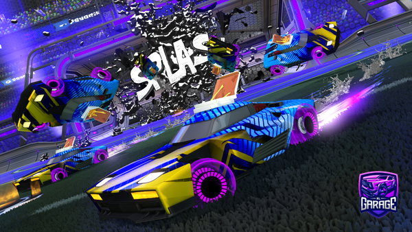 A Rocket League car design from JoeBod