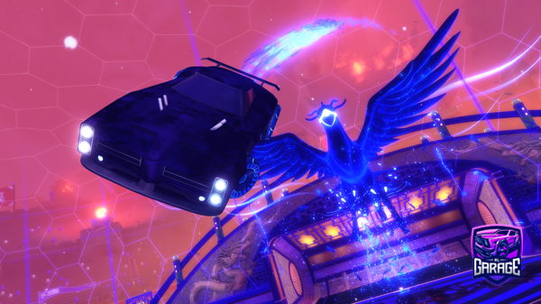 A Rocket League car design from meglabot